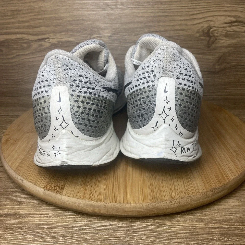 Nike Nathan Bell Air Zoom Pegasus 35 AT9977-101 Gray Running Shoes Men’s Sz 12 - Picture 4 of 11